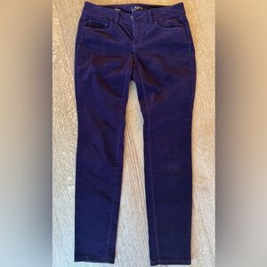 LOFT Women’s Burgundy Corduroy Pants